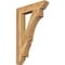 Ekena Millwork Balboa Slat Rough Sawn Bracket, Western Red Cedar, 4"W x 22"D x 34"H BKT04X22X34BOA06RWR - alternate 1